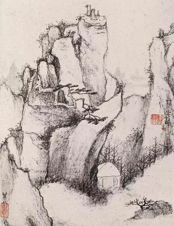 枯笔之境,枯笔之境的书法作品