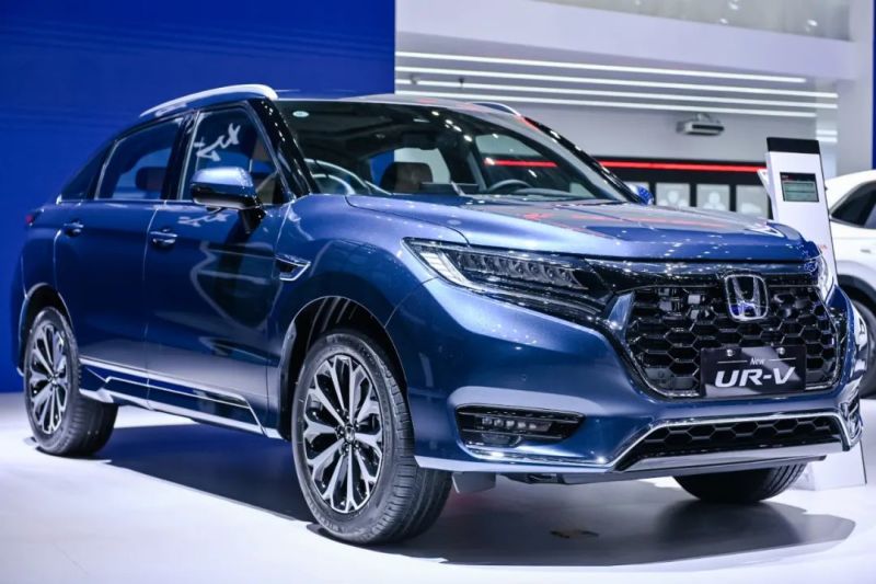 本田ur-v采埃孚9at变速箱,本田ur-v实车亮相