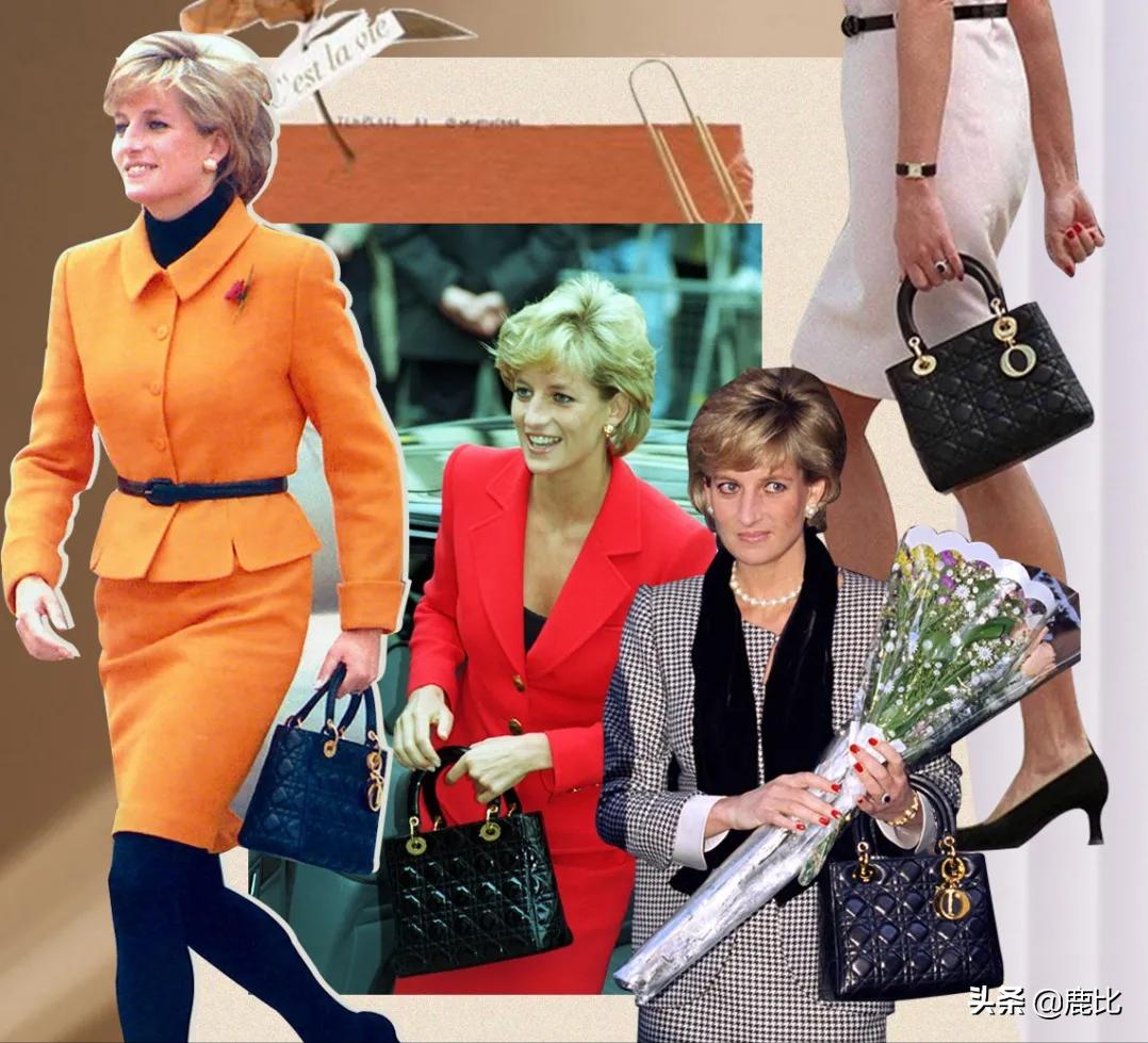 ladydior戴妃包丝绒,美到窒息的迪奥戴妃包