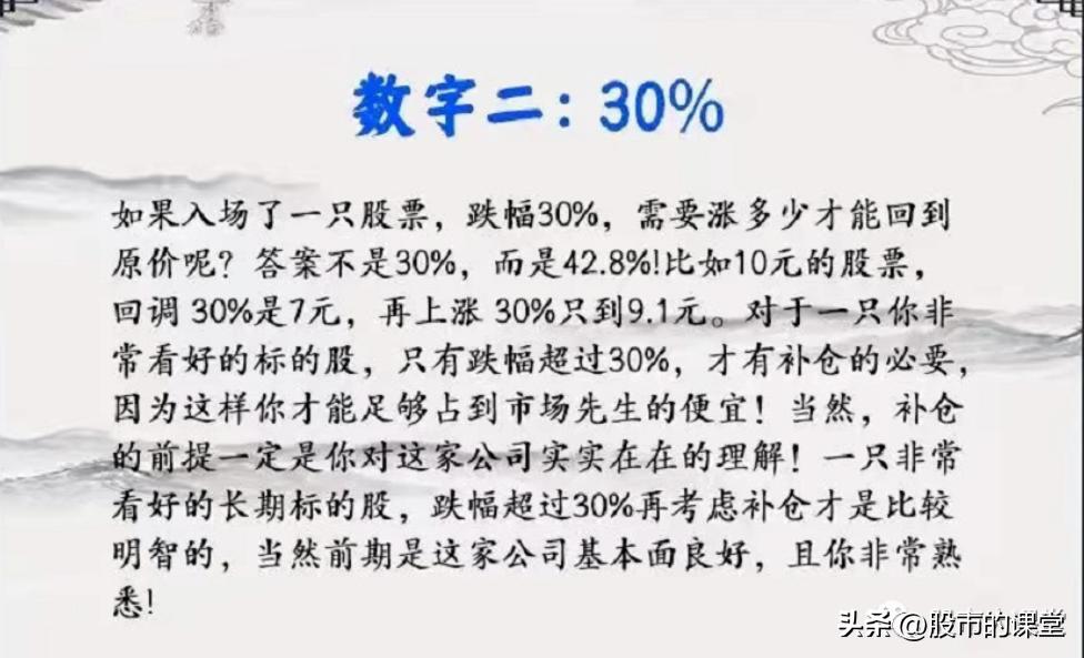 炒股神奇数字大全,a股炒股看逻辑