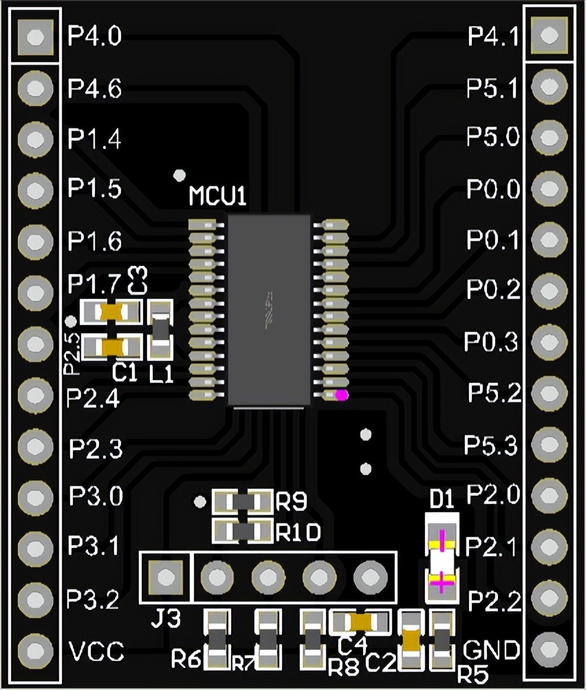 小米移动电源2控制板更换,移动电源生产控制板