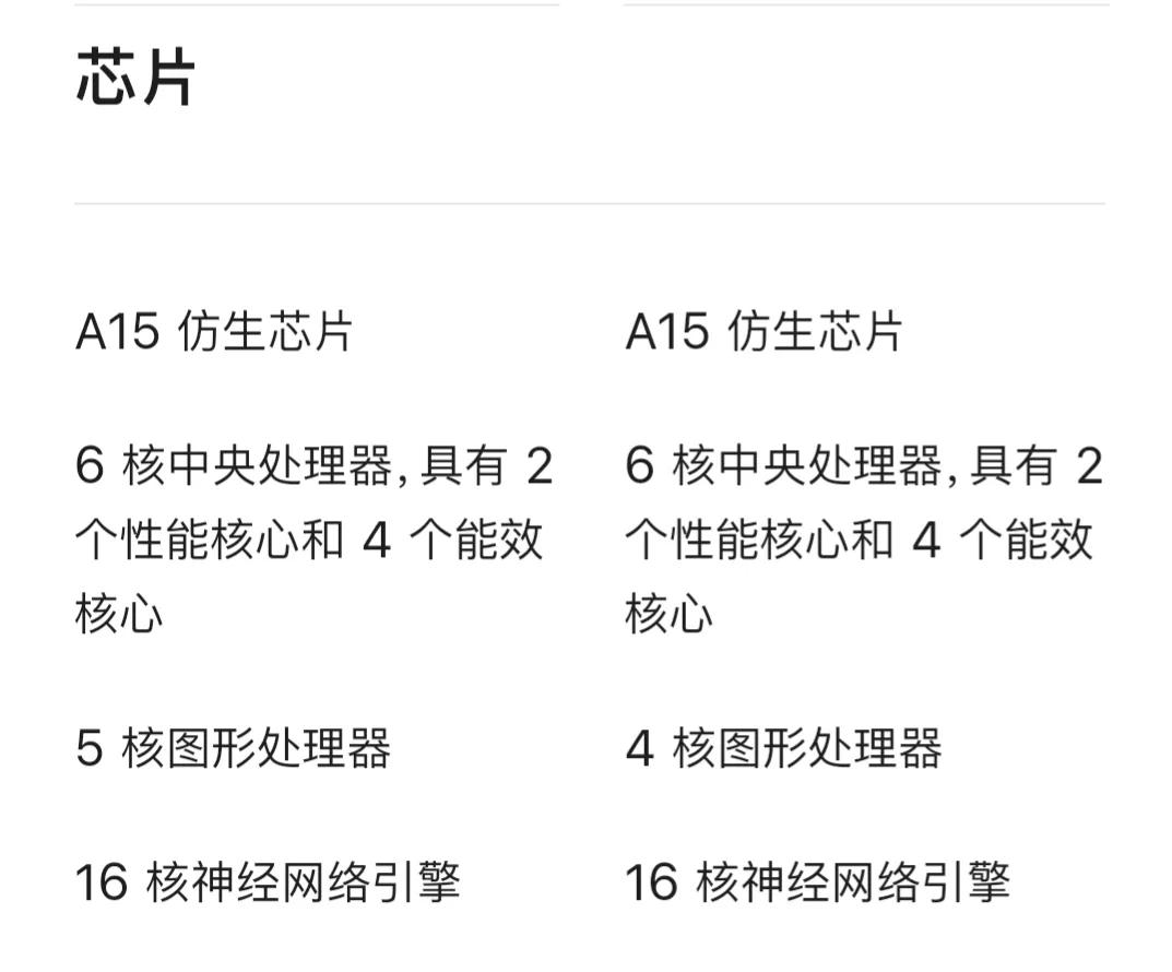 iphone14与13详细对比,iphone13配置和14配置对比