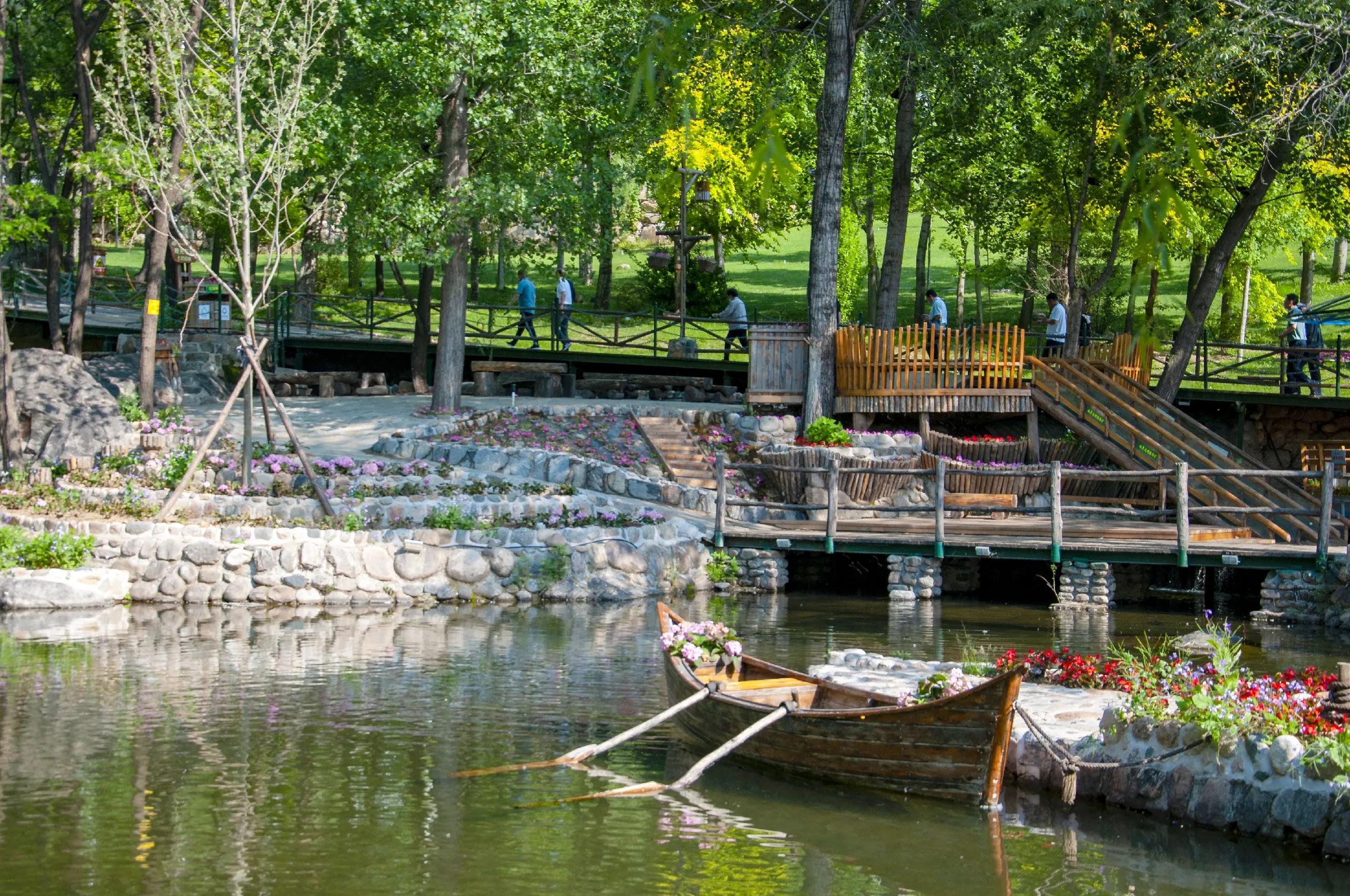 灵寿漫山花溪谷休闲好去处,灵寿花溪谷旅游景区在哪里