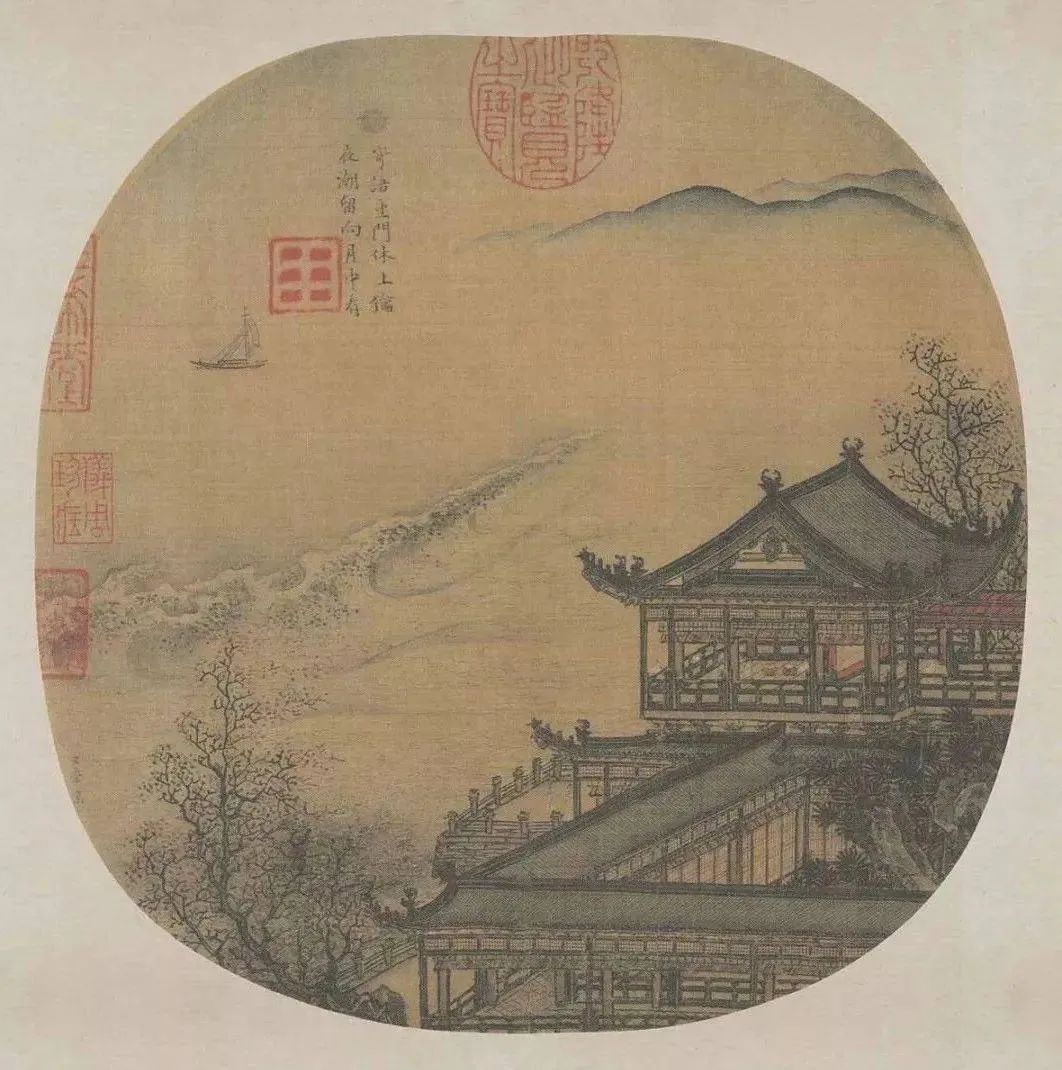 娓呯鏈堝鍙ょ敾,鍙ょ敾涓殑绉嬪ぉ鏅氫笂鍥剧墖