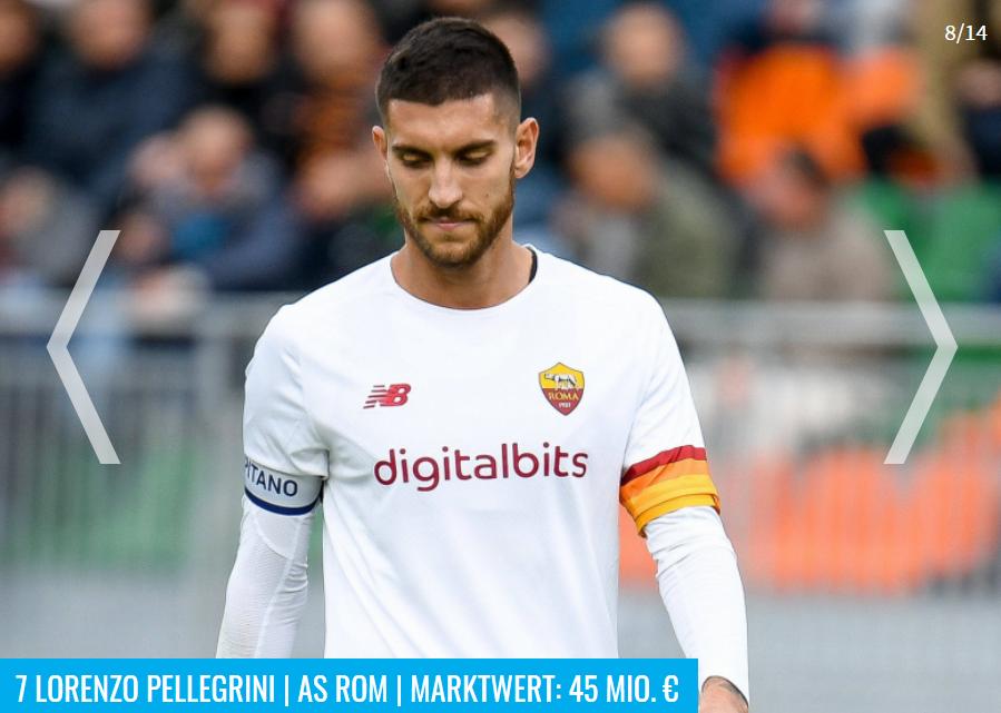 2020意大利球员身价排名,国际米兰几个意大利球员