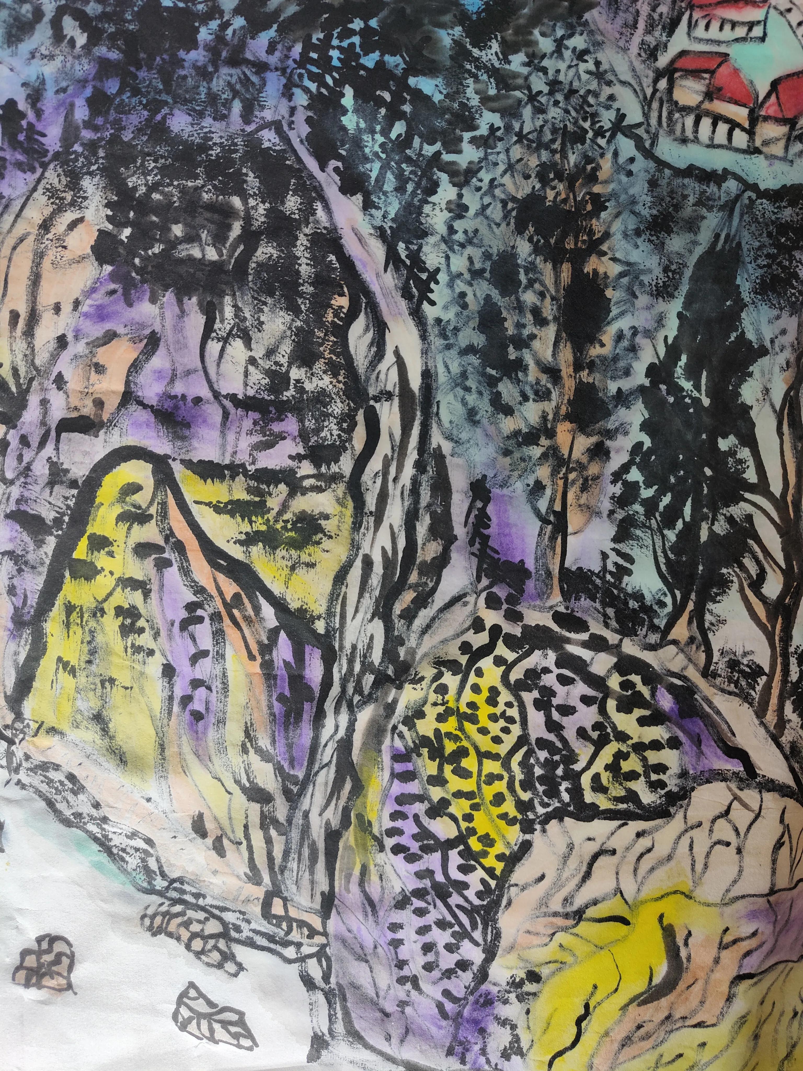 心底无私，故能涉笔成趣新世纪艺术培训学校儿童国画欣赏