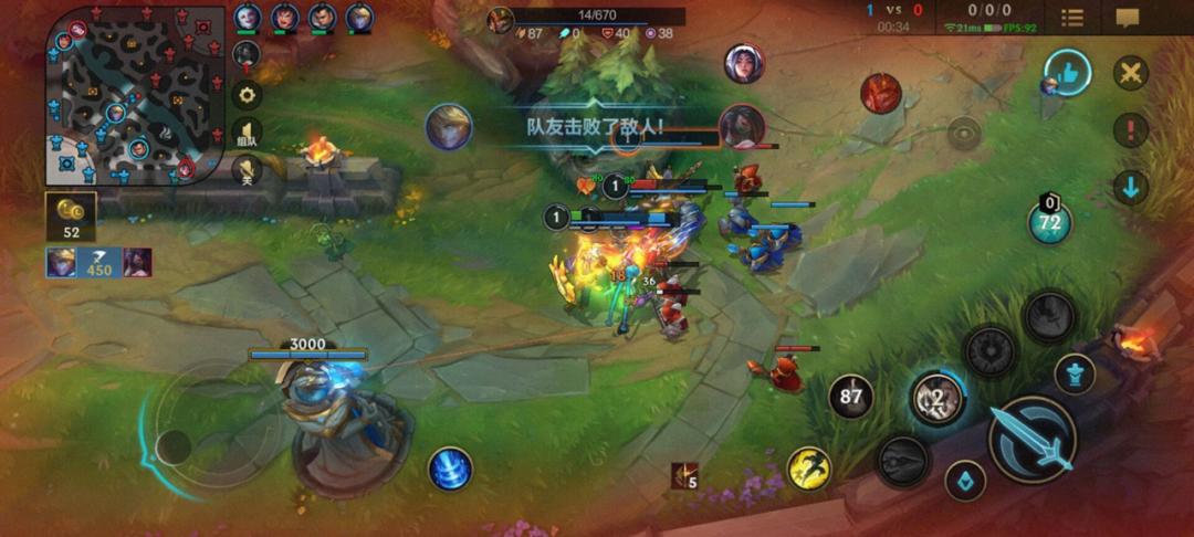 lol手游潘森打鳄鱼,lol手游潘森打艾克