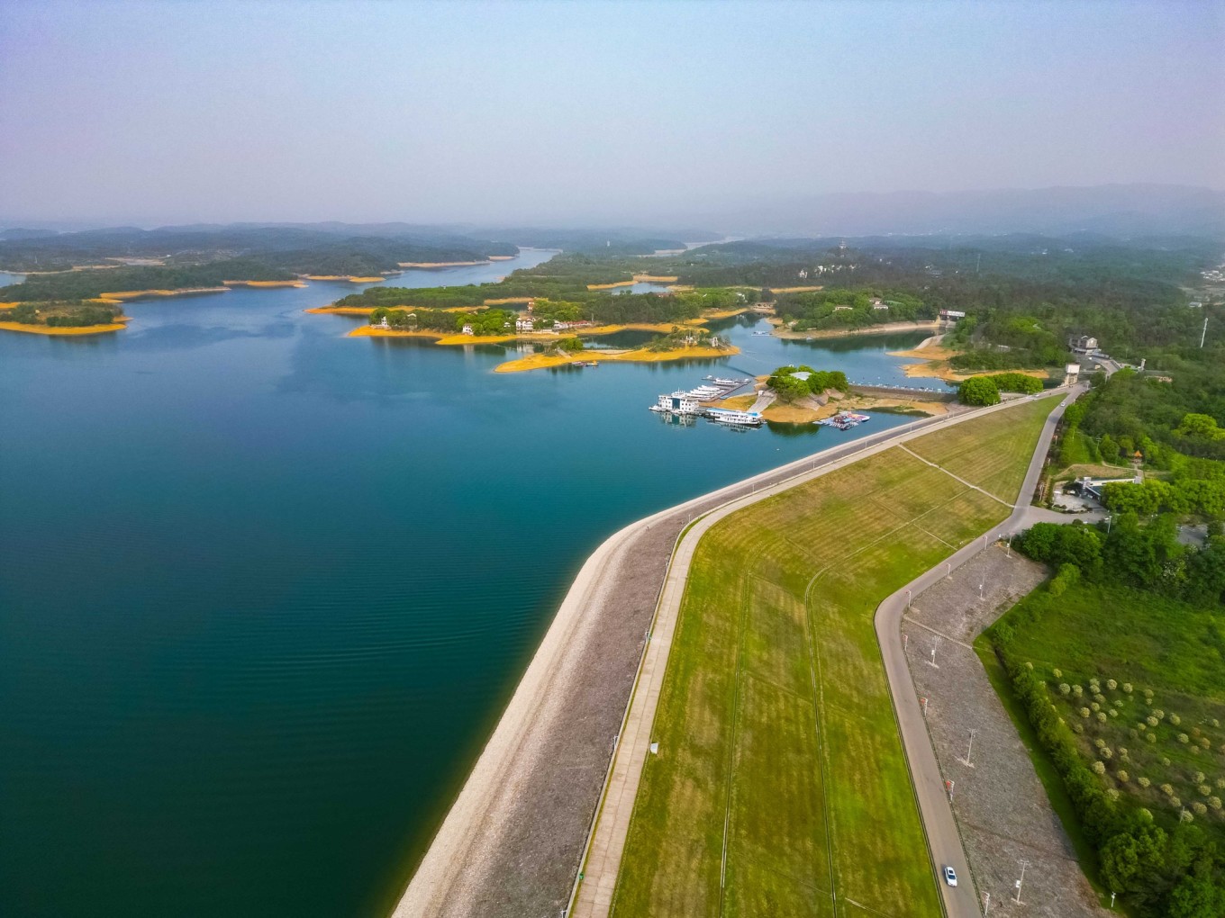荆州洈水，五一自驾露营的好去处