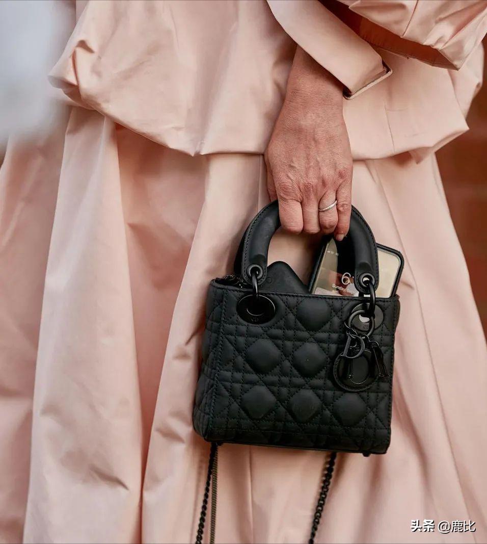 ladydior戴妃包拉链款,美到窒息的迪奥戴妃包