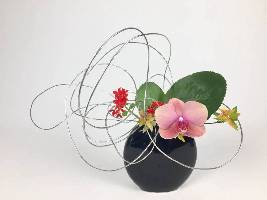 日式插花小原流花道,日式插花的13个基本技巧