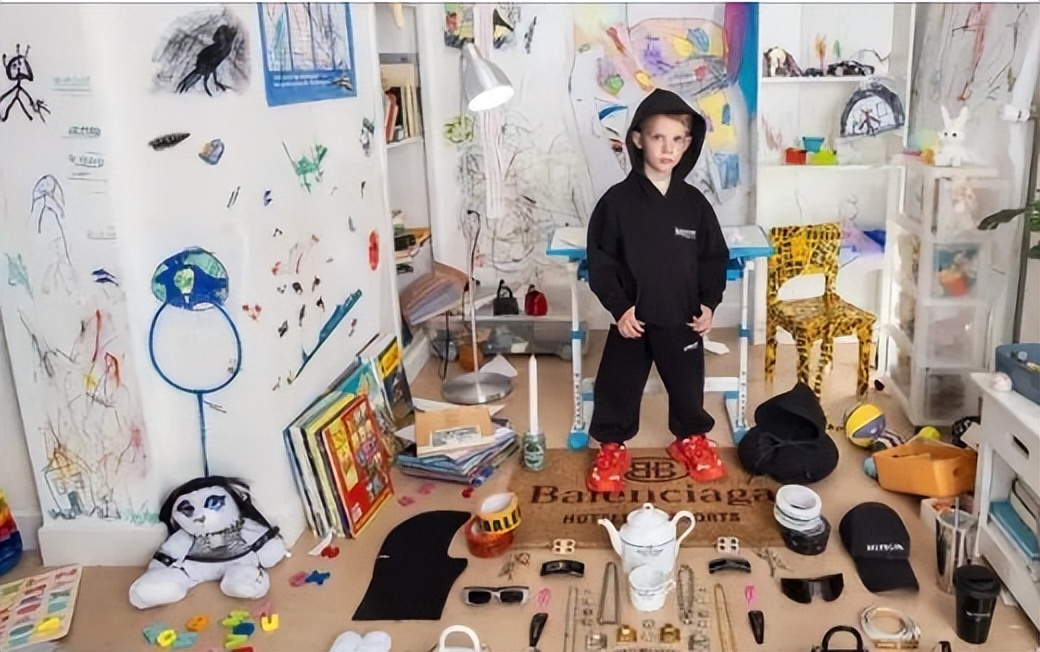 继江南布衣后，巴黎世家再现不雅“童模”：成年人都没眼看