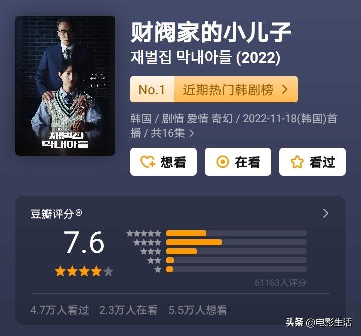 财阀家的小儿子大结局被骂,财阀家的小儿子结局烂尾