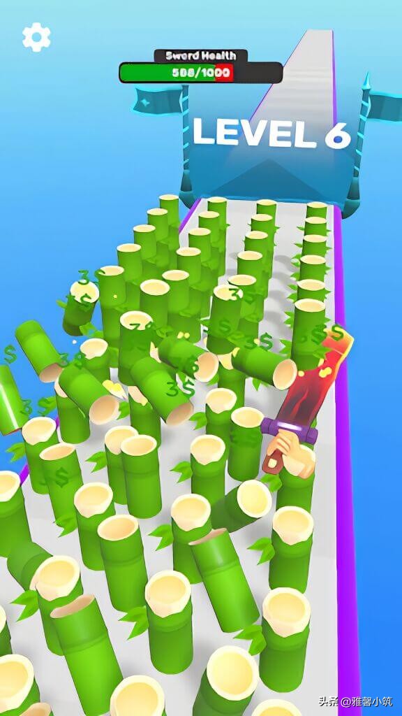 跑酷赚钱，合成升级？锻造手游《SwordMelter》目标融合之剑