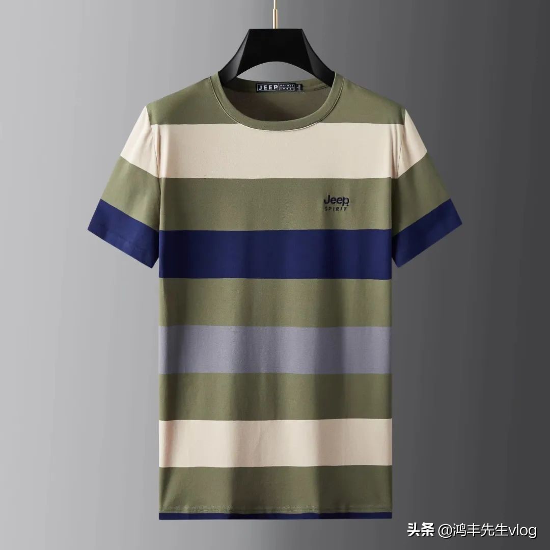 jeep短袖t恤专卖店男装翻领,jeep短袖t恤男纯棉官方正品