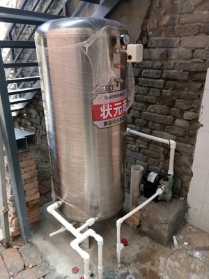 一个水泵怎么接两个无塔供水器,无塔供水水泵上水慢怎么解决