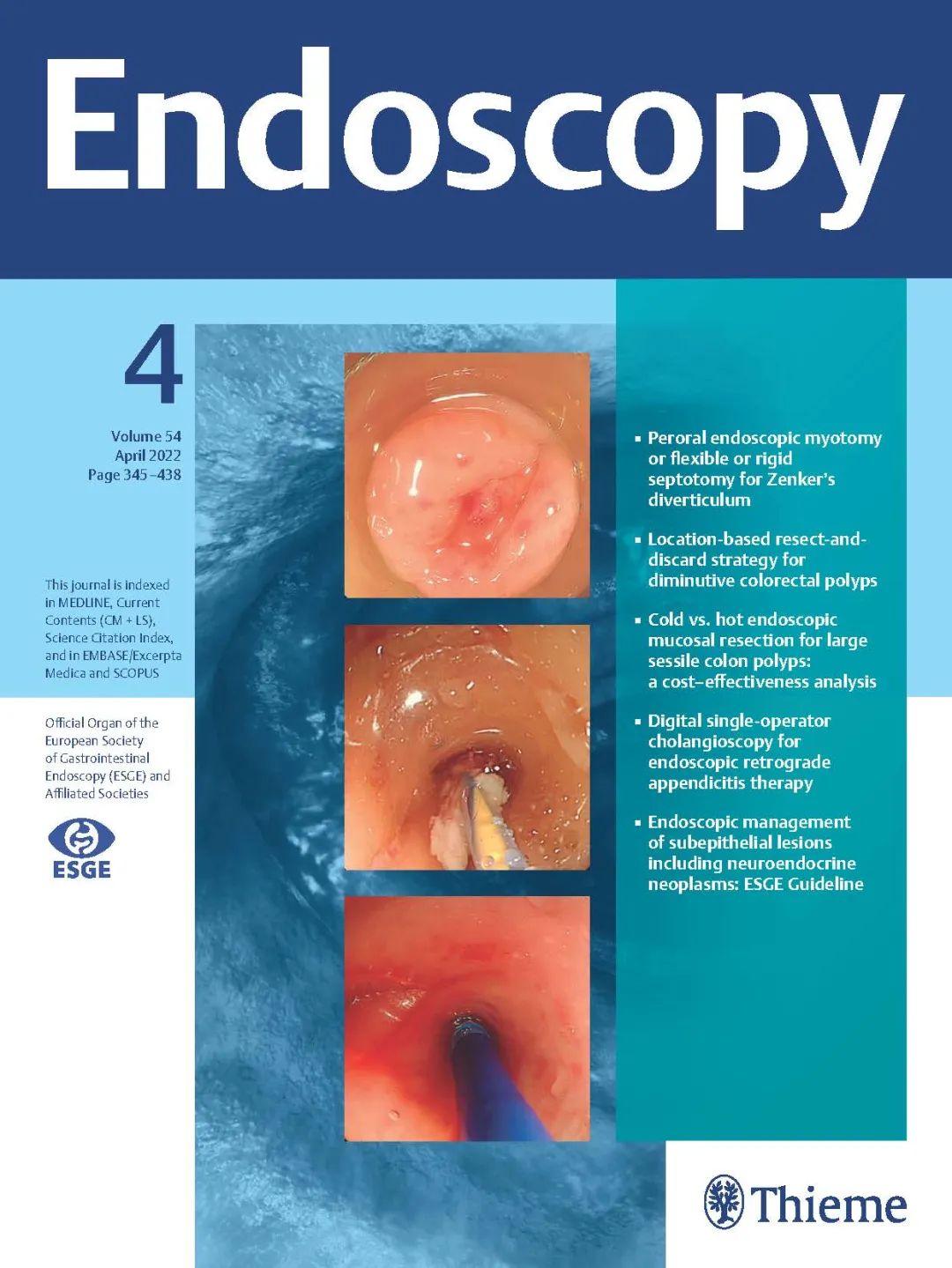 郑州大学第一附属医院消化病院刘冰熔教授团队内镜逆行阑尾炎治疗（ERAT）研究成果荣登国际著名期刊封面