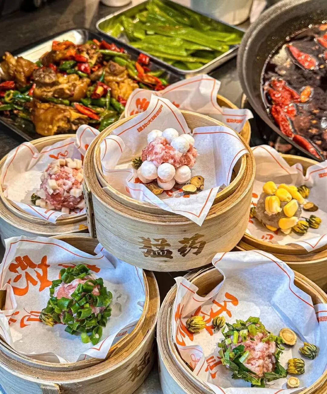 火锅菜品100种摆盘图片大全,火锅摆盘推荐高颜值