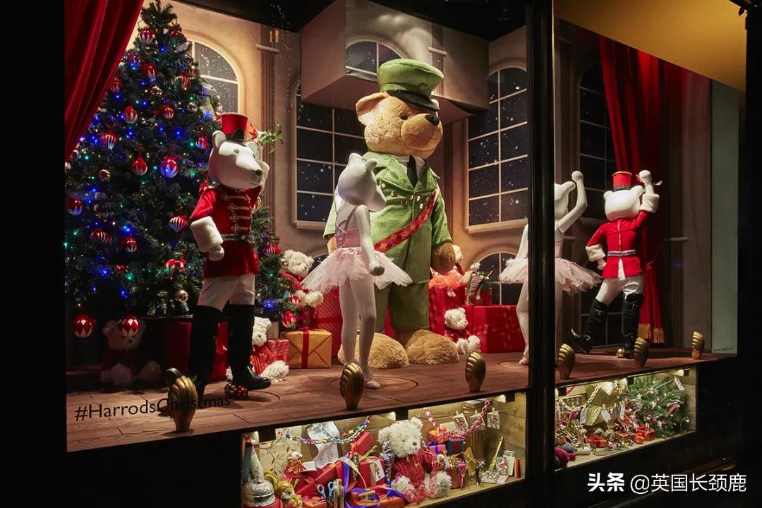 伦敦圣诞橱窗,2021年英国圣诞