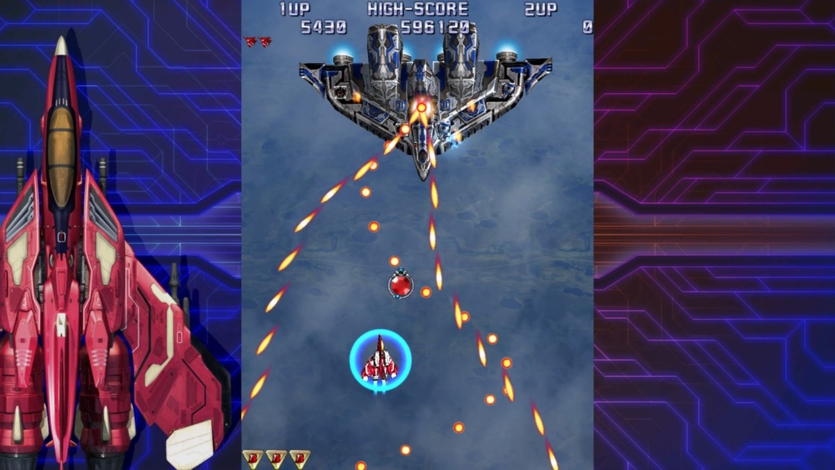 加入混音版音乐的《雷电4》，玩起来更带感了