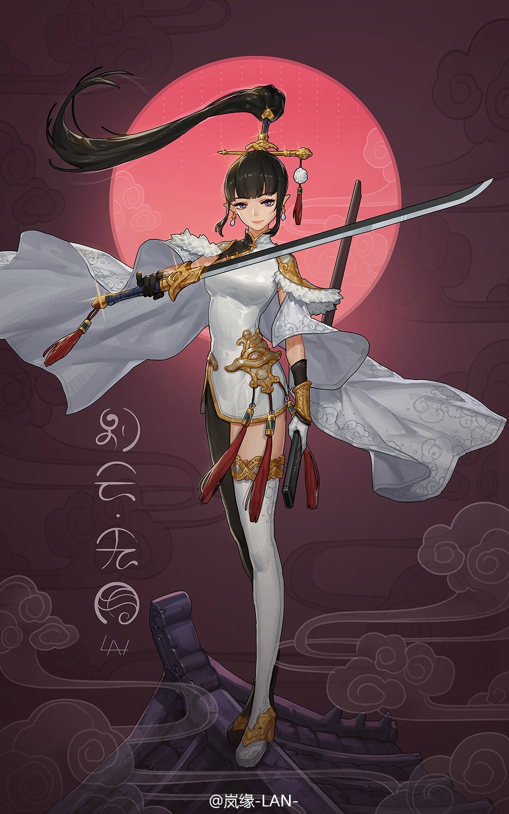 dnf刀剑全套时装,霸业刀剑录