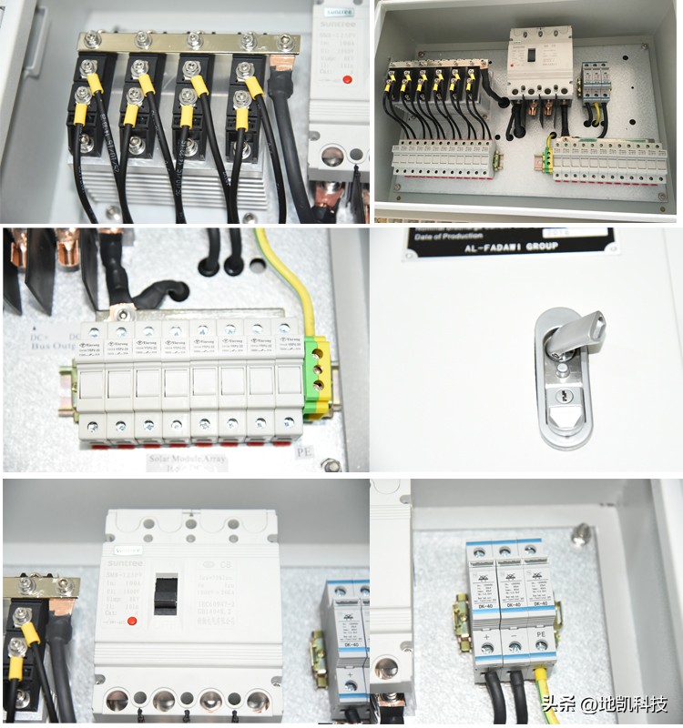 太阳能发电系统浪涌保护器怎么选,dk-50g型号浪涌保护器安装说明