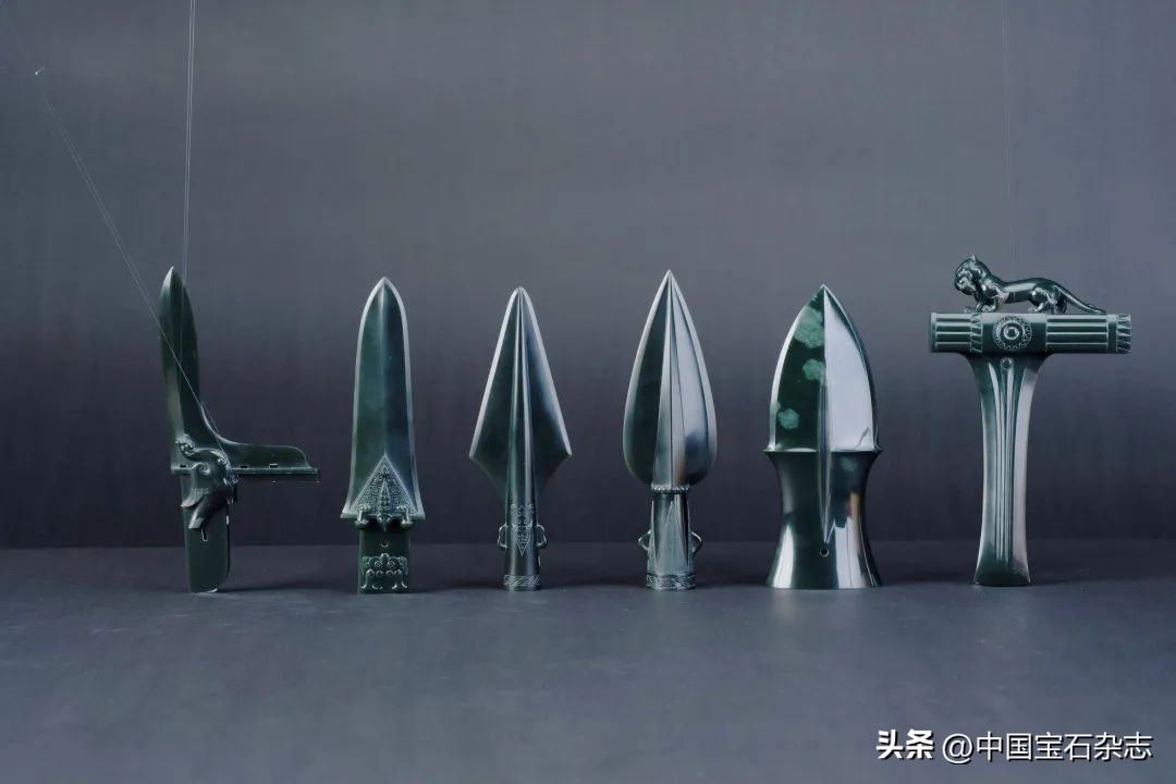 青铜化玉现状图片,青铜化玉石特点