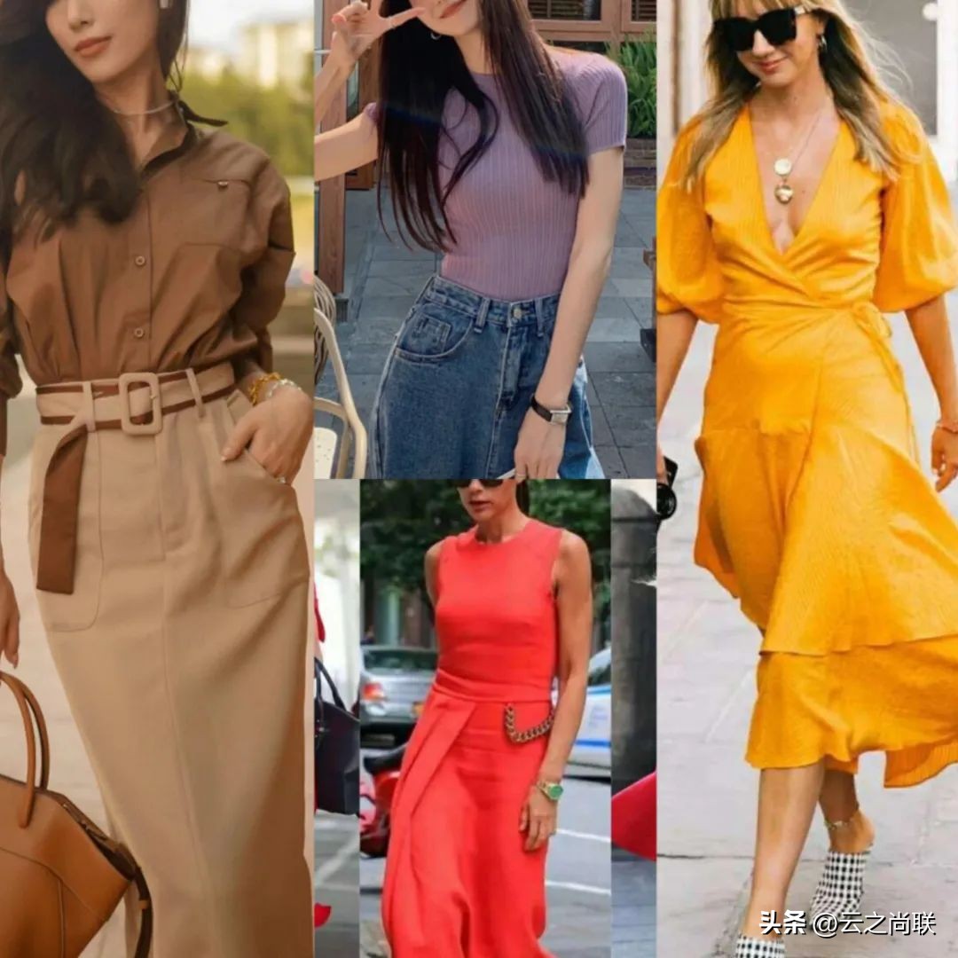 黄皮肤适合什么潮色,女士皮肤偏黄穿什么衣服