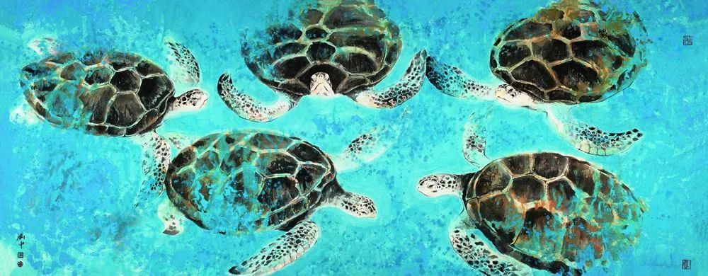 国画的神韵，西画的写实