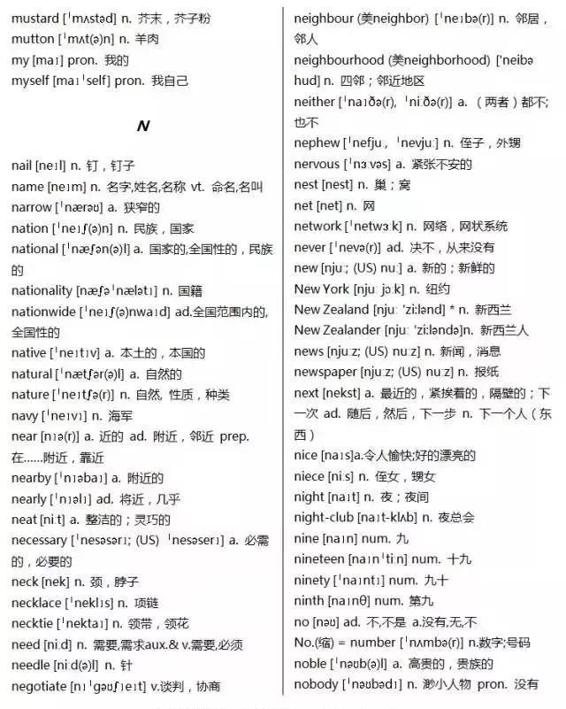 初中英语单词必背3500词汇书推荐,40篇短文搞定高考英语3500单词