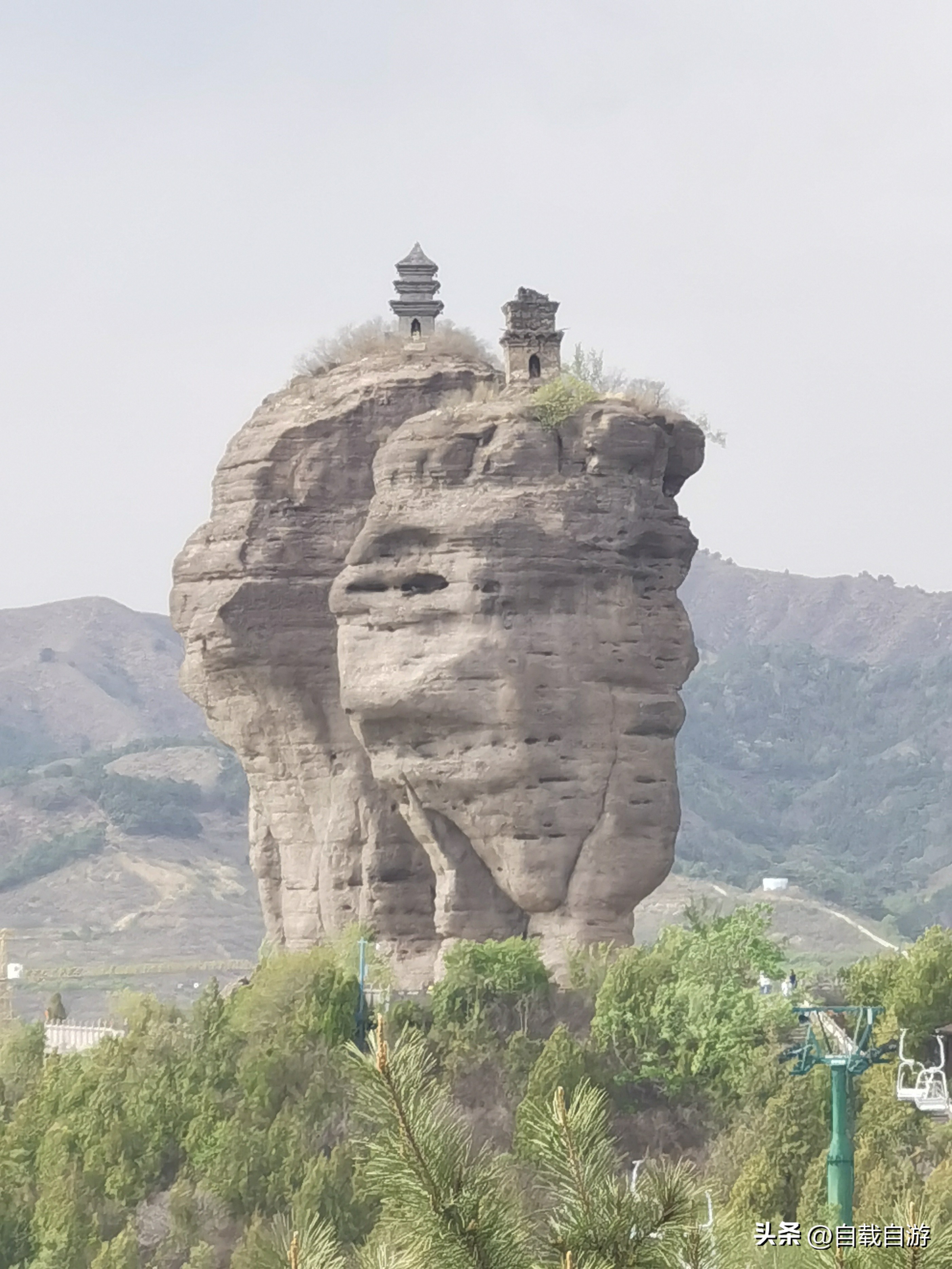 承德双塔山风景,承德市双塔山美景动态图