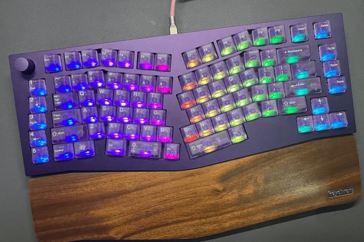 keychron机械键盘推荐,alice人体工学键盘套件推荐