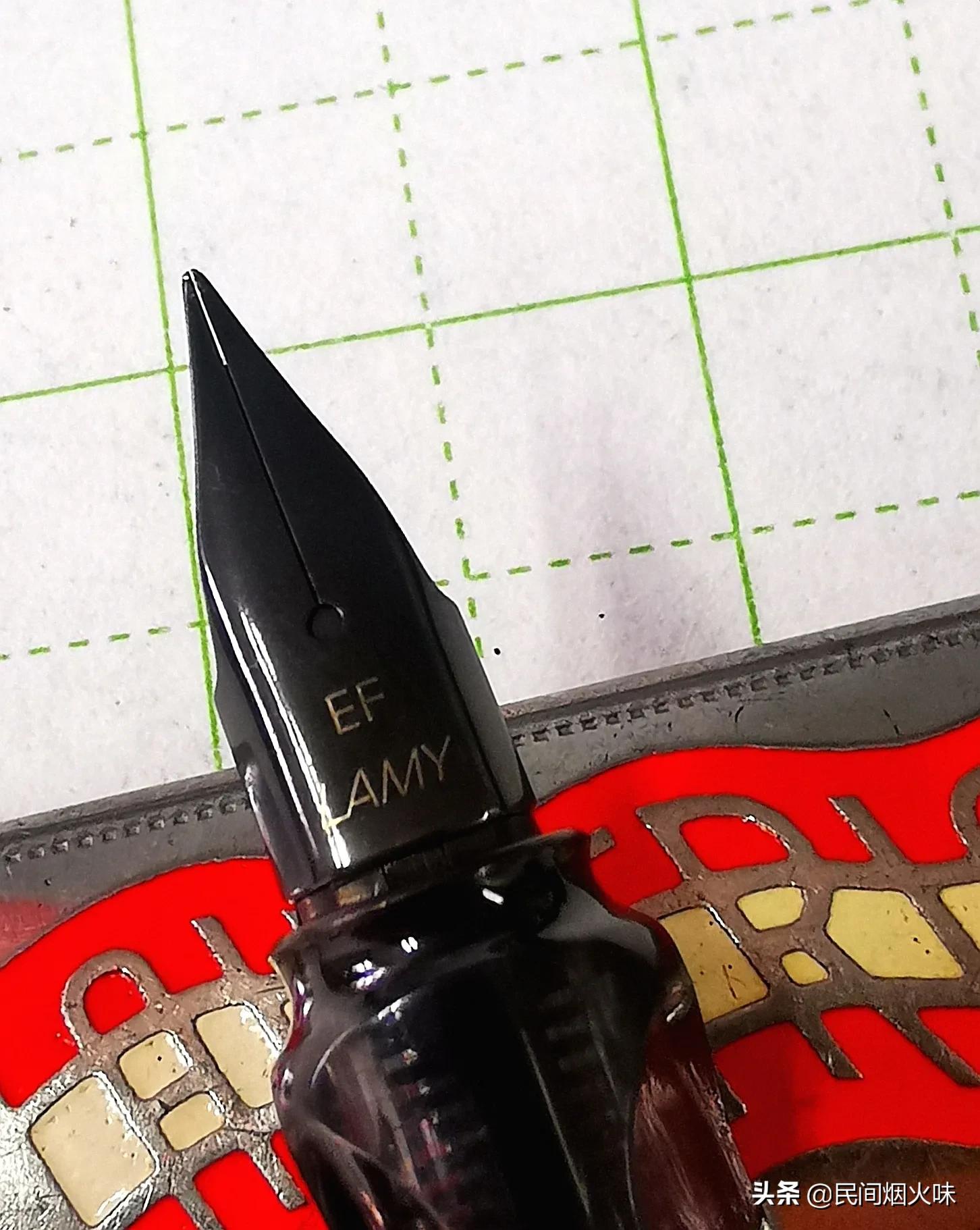 lamy凌美钢笔f尖和m尖怎么选,德国凌美lamy钢笔专用原装墨水