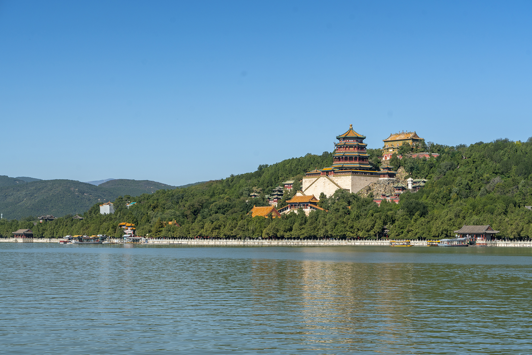 走颐和清漪，赏皇家园林之十一：昆明湖东堤（修订版）