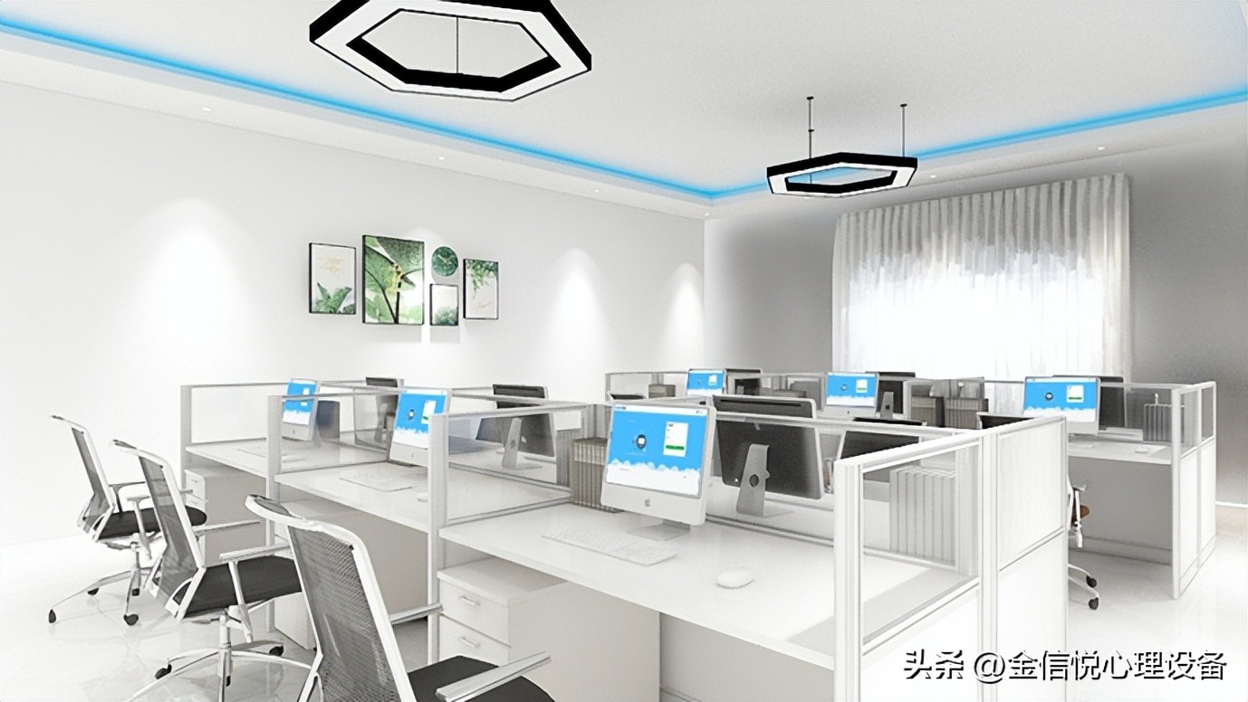 心理健康疏导室设计10平米,单位心理咨询室布置效果图