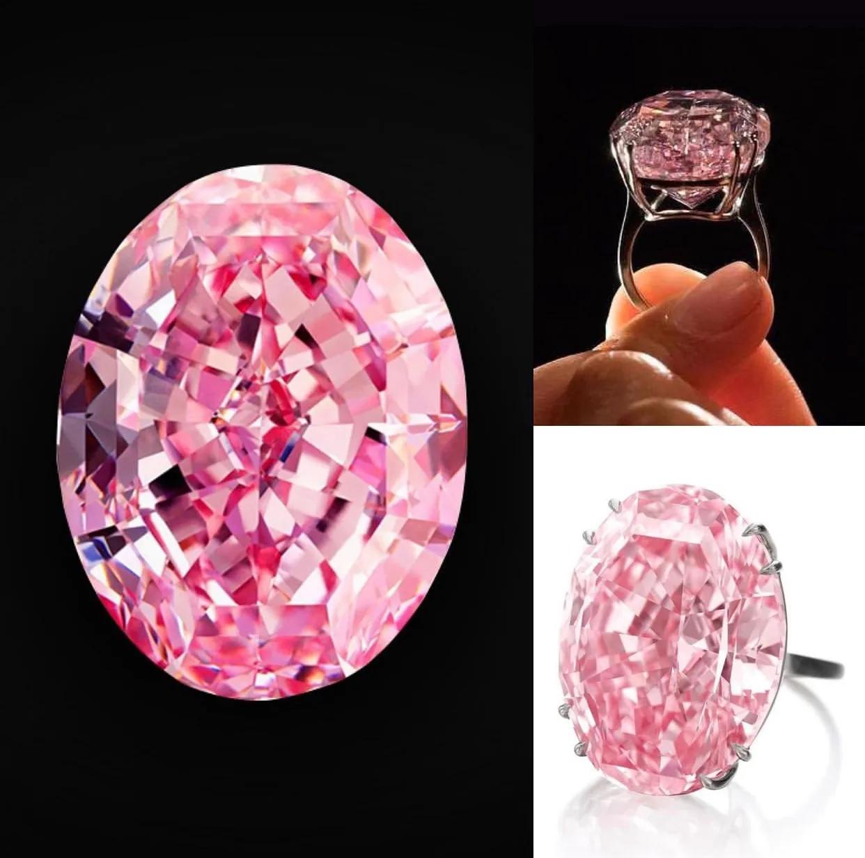 拍卖场上价值过亿的天价粉钻,全球最大蓝钻拍卖纪录