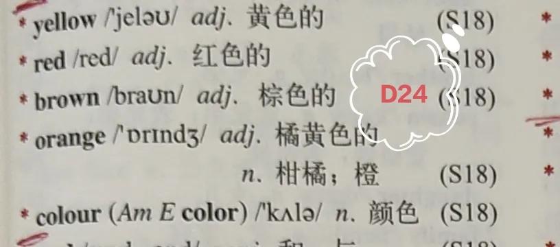 外研社七上英语词汇重难点,外研版英语七上知识点