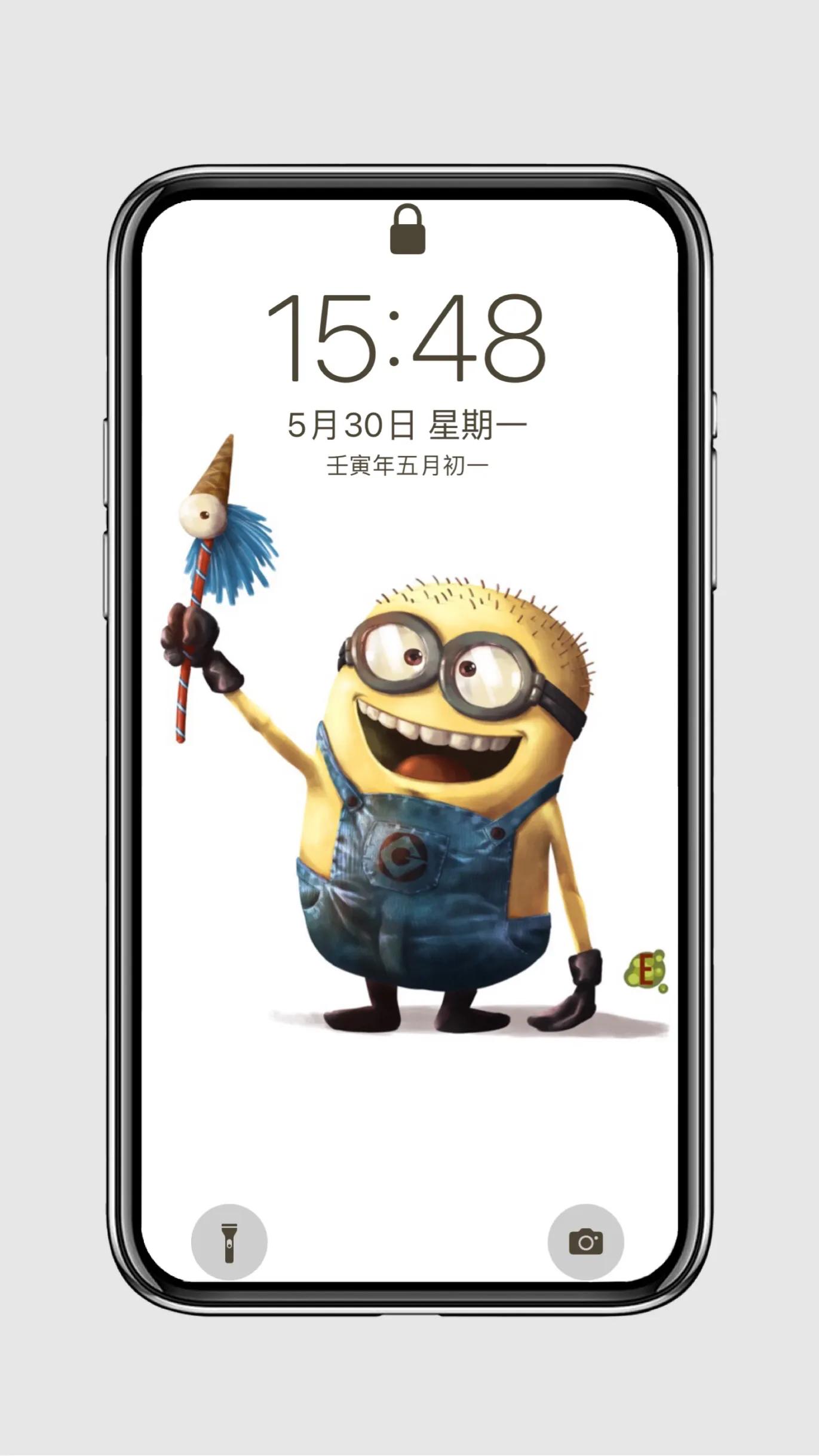 分享桌面壁纸小黄人,会说话的小黄人壁纸