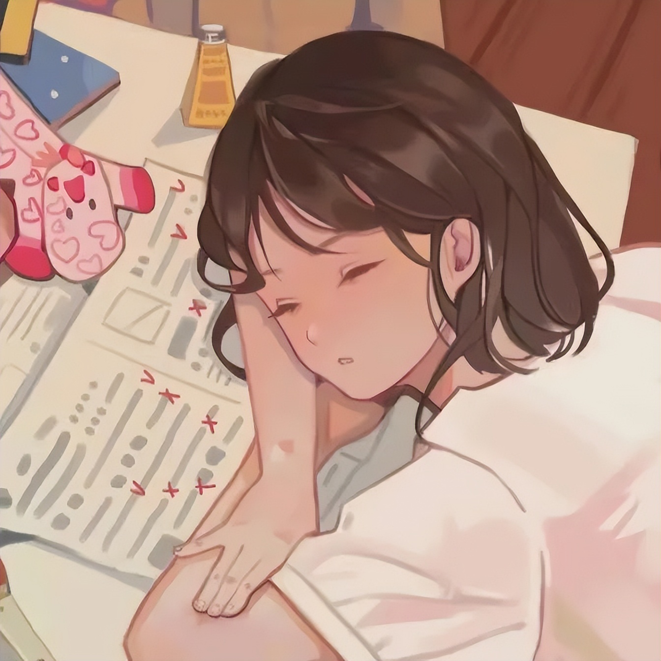 动漫情头爱意随风起,动漫可爱情头一男一女