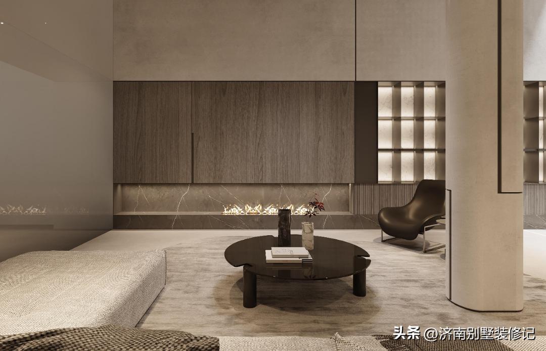 极简风美宅设计,秋冬现代轻奢风格美宅图片