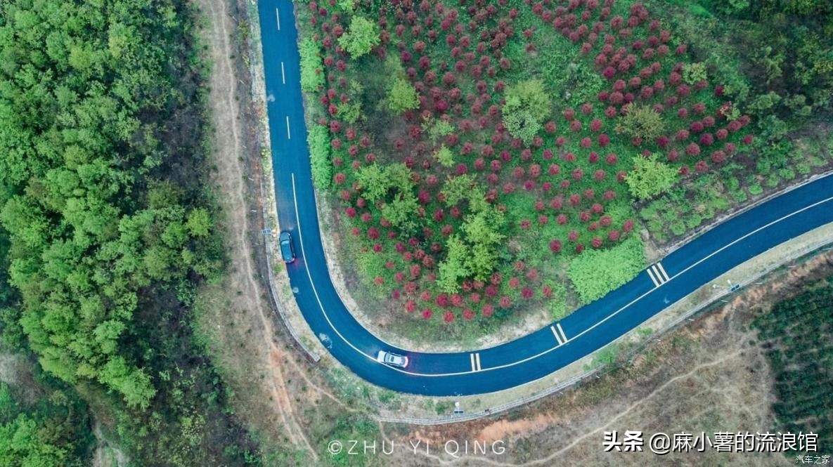 合肥白马山盘山路,合肥观光山