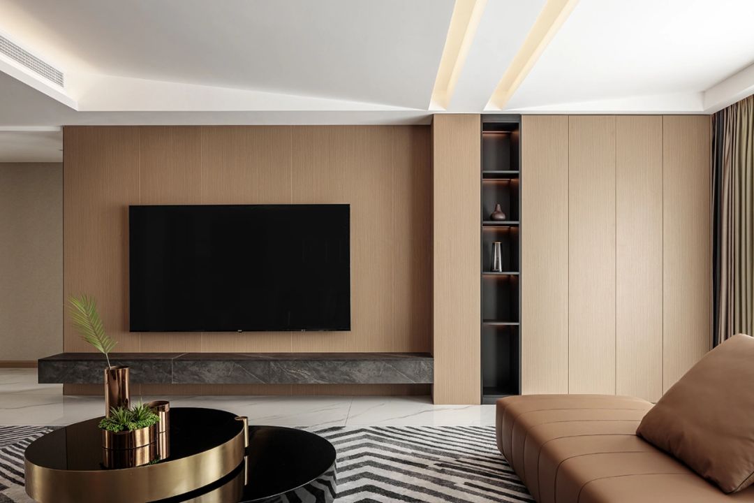 简单大气有设计感的电视柜,30款必看极简电视柜实景