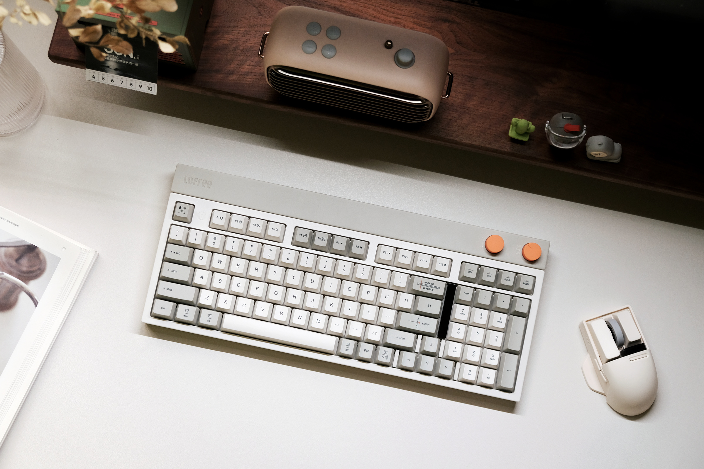 洛斐机械键盘开箱视频,洛斐键盘小方轴