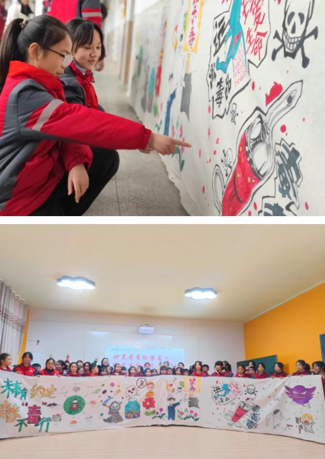 禁毒创意作品简单小学生,全民动员开展花式禁毒