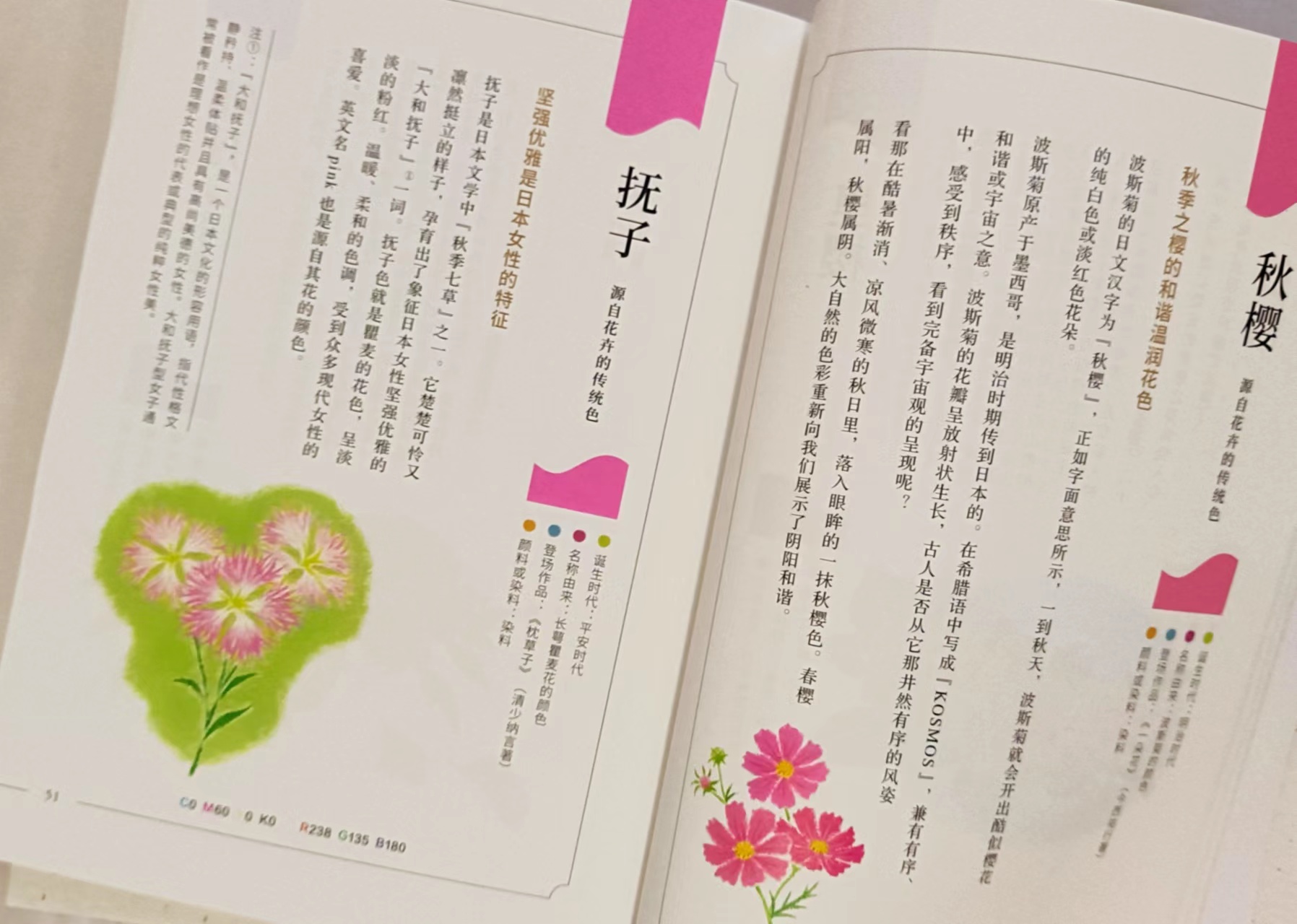 《日本传统色》：一本了解颜色及其文化意义的图册，带色值的哦