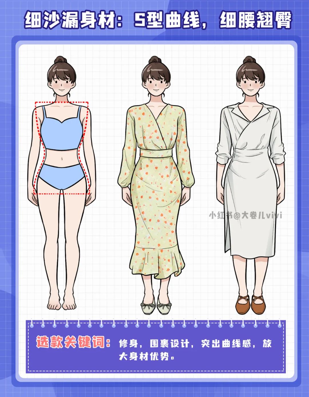 不同身材的女生,怎么挑选适合自己的连衣裙?