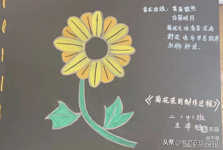 七巧板拼贴画手工小学,小学拼贴画