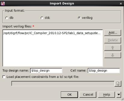 数字后端PR流程ICC操作流程2
