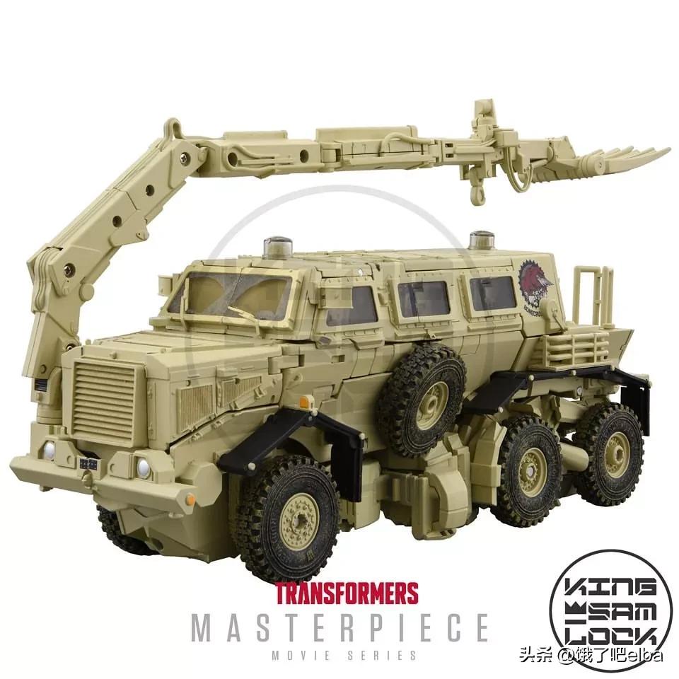 变形金刚玩具拍摄细节,变形金刚mp14红色警报变形过程