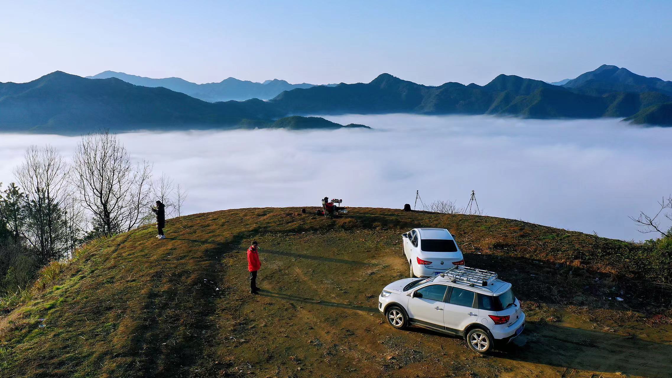 自驾免费看云海的好地方,江浙沪最美自驾公路西山