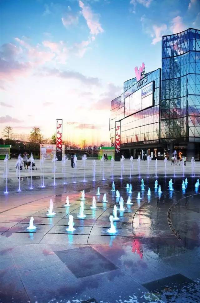 自然跌水景观,水幕瀑布跌水景观效果图